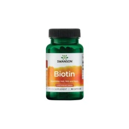 KAPSLID BIOTIN N30 –SWANSON