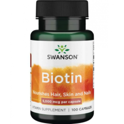 BIOTIIN KAPSLID N100 - SWANSON