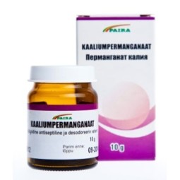 PAIRA KAALIUMPERMANGANAAT 10G