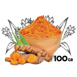 KURKUM JAHVATATUD 100G - INDIA